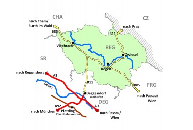 Landkreis Regen. Foto: LRA Rgen 